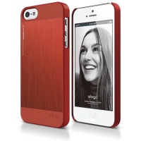 elago S5 Outfit MATRIX Aluminum and Polycarbonate Dual Case for the iPhone 5 - eco friendly Retail Packaging - Red elago S5 Outfit MATRIX Aluminum and Polycarbonate Dual Case for the iPhone 5 - eco friendly Retail Packaging - Red