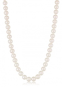 18k White Gold Akoya Cultured Pearl Necklace (7.5-8mm ), 18 18k White Gold Akoya Cultured Pearl Necklace (7.5-8mm ), 18