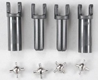 Traxxas 1651 Half-Shafts with 2 Internal-Splined, 2 External-Splined and 4 Metal U-Joints Traxxas 1651 Half-Shafts with 2 Internal-Splined, 2 External-Splined and 4 Metal U-Joints