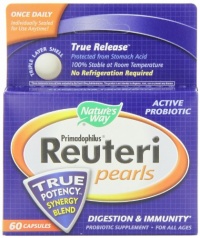 Nature's Way Primadophilus Reuteri Pearls, 60 Count Nature's Way Primadophilus Reuteri Pearls, 60 Count
