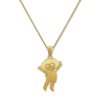 Nickelodeon Gold Over Silver Dora Pendant Necklace with 18 Chain Nickelodeon Gold Over Silver Dora Pendant Necklace with 18 Chain