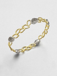From the Elements Siyabona Collection. Swarovski crystals embellish this petal shaped rhodium-plated and goldtone design. Rhodium-plated and goldtone Swarovski crystalsDiameter, about 2.5Slip-on styleImported From the Elements Siyabona Collection. Swarovski crystals embellish this petal shaped rhodium-plated and goldtone design. Rhodium-plated and goldtone Swarovski crystalsDiameter, about 2.5Slip-on styleImported