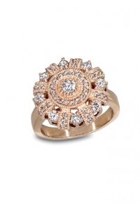 Effy Jewlery Rose Gold Diamond Ring, 1.01 TCW Ring size 7 Effy Jewlery Rose Gold Diamond Ring, 1.01 TCW Ring size 7