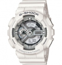 Casio Men's GA110C-7ACR G-Shock Large White Analog-Digital Multi-Function Sport Watch Casio Men's GA110C-7ACR G-Shock Large White Analog-Digital Multi-Function Sport Watch