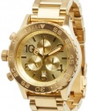 Nixon 42-20 Chrono Watch All Gold, One Size [Watch] Nixon