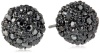 Kenneth Cole New York Pave Item Boost Hematite Pave Ball Stud Earrings