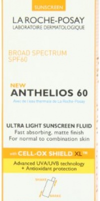 La Roche-Posay Anthelios 60 Ultra Light Sunscreen Fluid for Face, 1.7-Ounce Bottle La Roche-Posay Anthelios 60 Ultra Light Sunscreen Fluid for Face, 1.7-Ounce Bottle