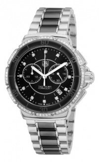 TAG Heuer Women's CAH1212.BA0862 Formula One Black Diamond Chronograph Watch TAG Heuer Women's CAH1212.BA0862 Formula One Black Diamond Chronograph Watch