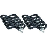 Musician's Gear Lo-Z Microphone Cable 20 FT 10-Pack