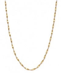 Giani Bernini 24k Gold Over Sterling Silver Necklace, 18 Inch Twist Chain Giani Bernini 24k Gold Over Sterling Silver Necklace, 18 Inch Twist Chain