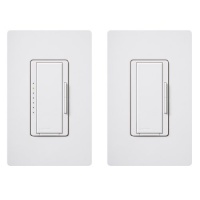 Lutron MACL-153M-RHW-WH Maestro 150-Watt Multi-Location CFL/LED Digital Dimmer Kit