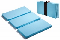 MamaDoo Kids Foldable Play Yard Mattress Topper, Blue MamaDoo Kids Foldable Play Yard Mattress Topper, Blue