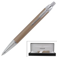 Parker IM Dust Chrome Trim Retractable Ballpoint Pen Parker IM Dust Chrome Trim Retractable Ballpoint Pen