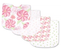 Trend Lab Hula Baby Set of 4 Bibs Trend Lab Hula Baby Set of 4 Bibs