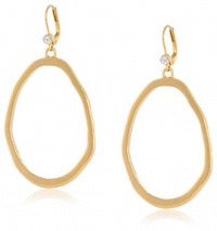 T Tahari Essentials Abstract Open Oval Drop Earrings T Tahari Essentials Abstract Open Oval Drop Earrings