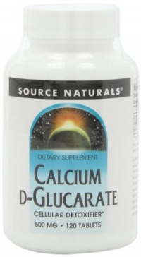 Source Naturals Calcium D-Glucarate 500mg, 120 Tablets Source Naturals Calcium D-Glucarate 500mg, 120 Tablets