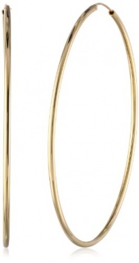 Kenneth Cole New York Shiny Ear Update Large Gold Hoop Earrings Kenneth Cole New York Shiny Ear Update Large Gold Hoop Earrings