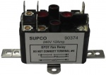 Supco 90380 General Purpose Fan Relay, 13 A Load Current, 24 V Coil Voltage, Normally Open and Normally Closed Contacts Supco 90380 General Purpose Fan Relay, 13 A Load Current, 24 V Coil Voltage, Normally Open and Normally Closed Contacts