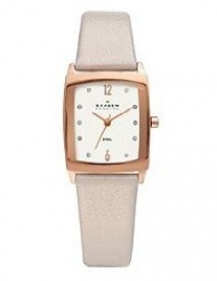 Skagen Women's 691SRLT Rose Gold Plated With Swarovski Elements Watch