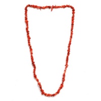 353.00 Carat Natural Pink Coral Chip Necklace 32 Inch 353.00 Carat Natural Pink Coral Chip Necklace 32 Inch