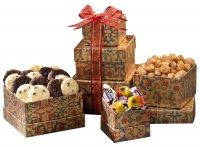 Broadway Basketeers Gift Tower of Sweets, Gourmet Mini Broadway Basketeers Gift Tower of Sweets, Gourmet Mini