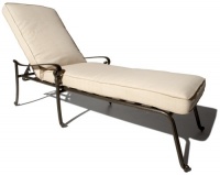 Strathwood St. Thomas Cast Aluminum Chaise Lounge Chair Strathwood St. Thomas Cast Aluminum Chaise Lounge Chair