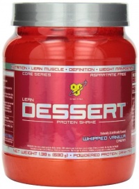 BSN Lean Dessert Protein, Whipped Vanilla Cream 1.38 Pound BSN Lean Dessert Protein, Whipped Vanilla Cream 1.38 Pound