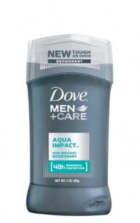 Dove Men + Care Deodorant, Aqua Impact, 3 Ounce (Pack of 2) Dove Men + Care Deodorant, Aqua Impact, 3 Ounce (Pack of 2)