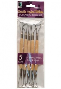 Double-Ended Ribbon Sculpting Tool Set Double-Ended Ribbon Sculpting Tool Set