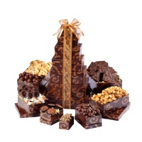 Broadway Basketeers Gourmet Chocolate Gift Tower (Kosher) Broadway Basketeers Gourmet Chocolate Gift Tower (Kosher)