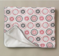 DwellStudio Stroller Blanket, Zinnia Rose DwellStudio Stroller Blanket, Zinnia Rose