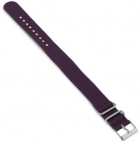 Timex T7B908 Weekender 20mm Purple Nylon Slip-Thru Watch Strap Timex T7B908 Weekender 20mm Purple Nylon Slip-Thru Watch Strap