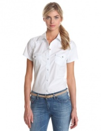 Dickies Women's Short Sleeve Poplin Shirt