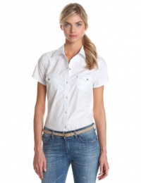 Dickies Women's Short Sleeve Poplin Shirt Dickies Women's Short Sleeve Poplin Shirt