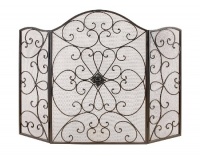 Elegant Decorative Metal Fireplace Screen Elegant Decorative Metal Fireplace Screen