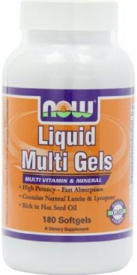 Now Foods Liquid Multi Softgels, 180-Count Now Foods Liquid Multi Softgels, 180-Count