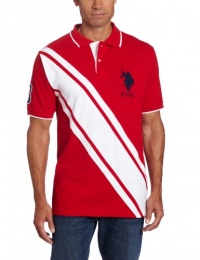U.S. Polo Assn. Men's Color Block Polo U.S. Polo Assn. Men's Color Block Polo