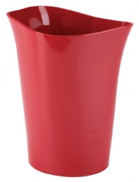 Umbra Orvino Melamine Waste Can, Red Umbra Orvino Melamine Waste Can, Red
