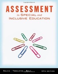 Assessment: In Special and Inclusive Education Assessment: In Special and Inclusive Education