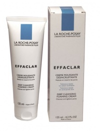 La Roche-Posay Effaclar Deep Cleansing Foaming Cream (125ml) 4.2 Fluid Ounce Tube La Roche-Posay Effaclar Deep Cleansing Foaming Cream (125ml) 4.2 Fluid Ounce Tube