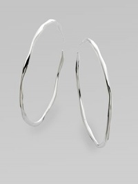 A classic design in sleek sterling silver. Sterling silverLength, about 2Post backImported 