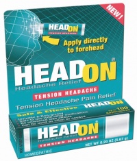 HeadOn - Apply Directly to Forehead Tension Headache Relief .2 oz (5.67 g) HeadOn - Apply Directly to Forehead Tension Headache Relief .2 oz (5.67 g)