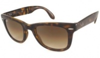 Ray-Ban Sunglasses - RB4105 Wayfarer Folding / Frame: Light Havana Lens: Brown Gradient (50mm) Ray-Ban Sunglasses - RB4105 Wayfarer Folding / Frame: Light Havana Lens: Brown Gradient (50mm)