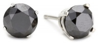 2 CT Black Diamond Stud Earrings 14k Gold 2 CT Black Diamond Stud Earrings 14k Gold