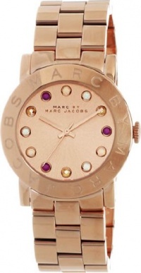 Marc by Marc Jacobs Amy Dexter Quartz Rose Gold Dial Women's Watch - MBM3216 Marc by Marc Jacobs Amy Dexter Quartz Rose Gold Dial Women's Watch - MBM3216
