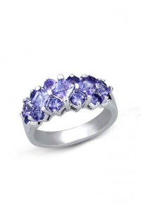 Effy Jewlery 14K White Gold Tanzanite Ring, 1.86 TCW Ring size 7