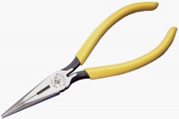 Klein D203-6 Standard Long-Nose Pliers Side-Cutting Yellow 6-Inches Klein D203-6 Standard Long-Nose Pliers Side-Cutting Yellow 6-Inches