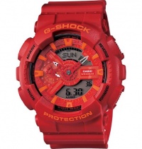 G-Shock Men's GA-110AC-4A Red Stylish Watch G-Shock Men's GA-110AC-4A Red Stylish Watch