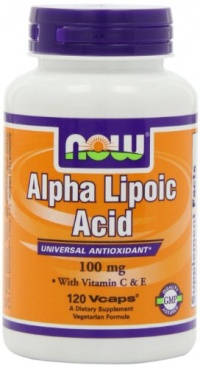 NOW Foods Alpha Lipoic Acid 100mg, 120 Vcaps NOW Foods Alpha Lipoic Acid 100mg, 120 Vcaps