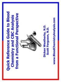 Reference Guide to Blood Chemistry Analysis Reference Guide to Blood Chemistry Analysis